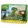 National Geographic Puzzle 3D si brosura 36 pagini Padure amazoniana 67 piese